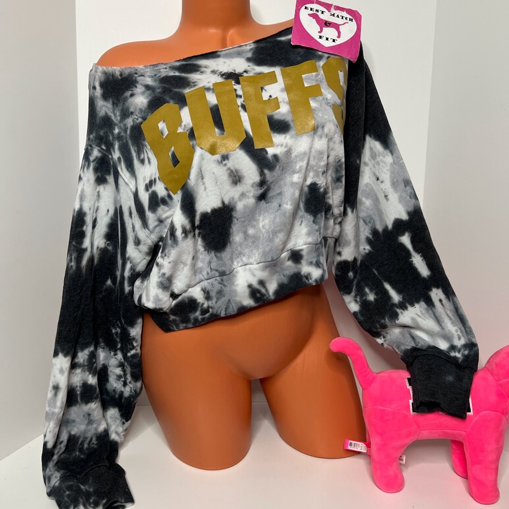 Victoria’s Secret PINK XS Logo University of Colorado Buffs Sweatshirt College